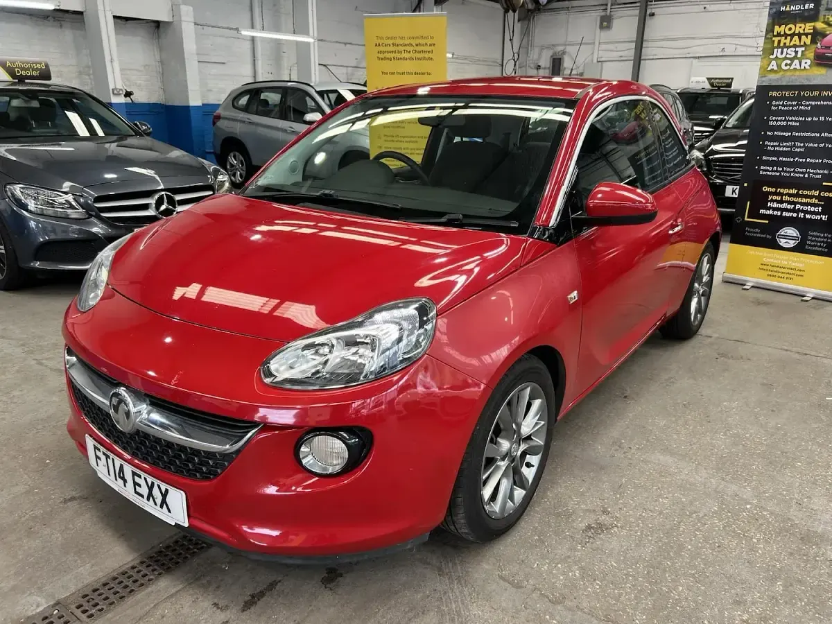 Used Vauxhall Adam Jam 70 HP (51 kW) 2014 Red Hatchback