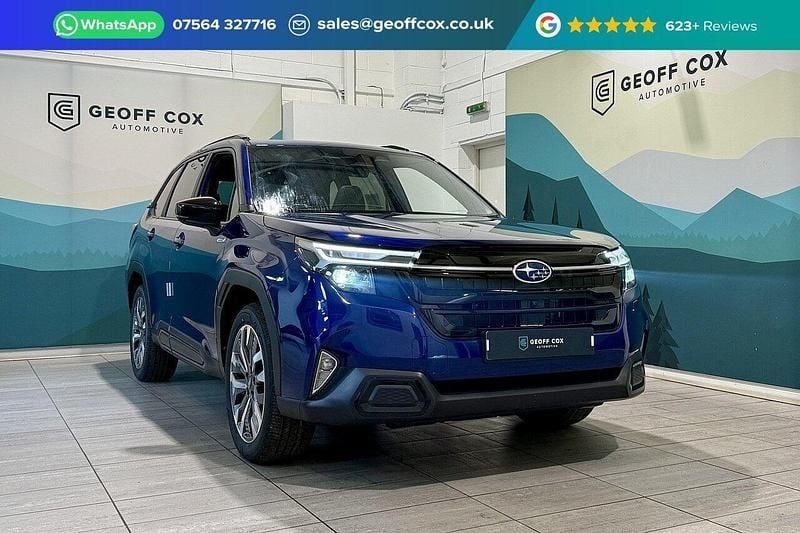 Saphirre blue New 2025 Subaru Forester SUV | £38,745 (Fair price) - Image 1/4