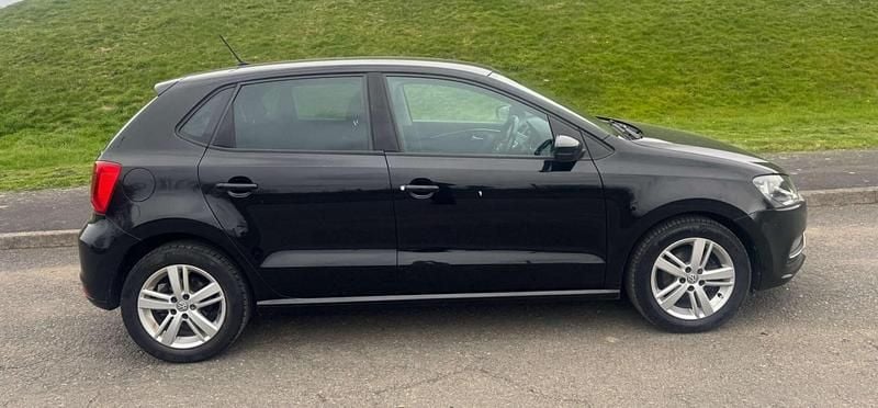 Used VW Polo Edition 90 HP (66 kW) 2017 Black Hatchback