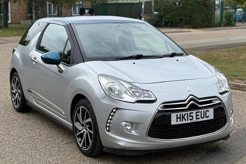 Silver Used 2015 DS Automobiles DS3 Hatchback | £2,290 (Good price) - Image 1/1