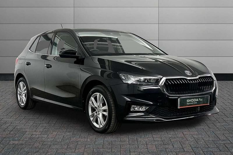 Black magic pearl effect Used 2024 Skoda Fabia SE L Hatchback | £19,500 (A bit pricey) - Image 1/4