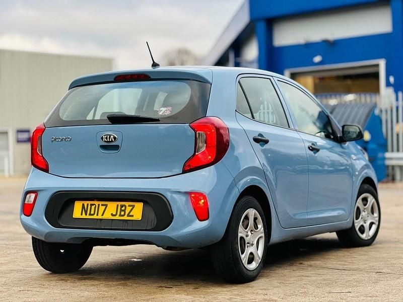 Used Kia Picanto 2017 Blue Hatchback