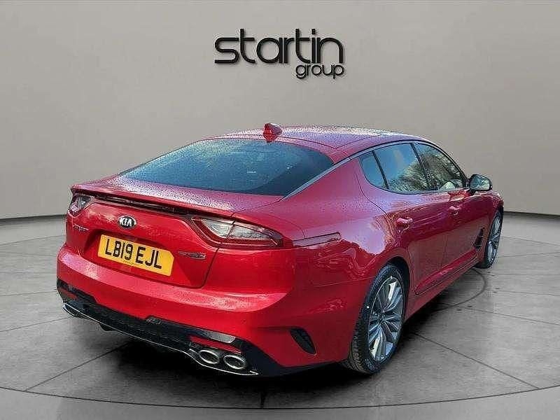 Used Kia Stinger GT-Line S 194 HP (142 kW) 2019 Red Hatchback