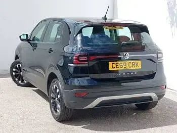 Used VW T-Cross S 95 HP (69 kW) 2019 Black SUV