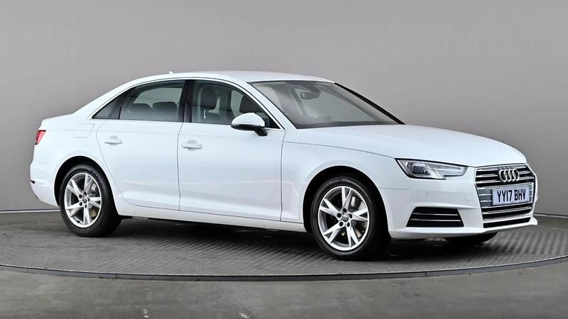 White Used 2017 Audi A4 Sport Sedan | £9,498 (Fair price) - Image 1/4