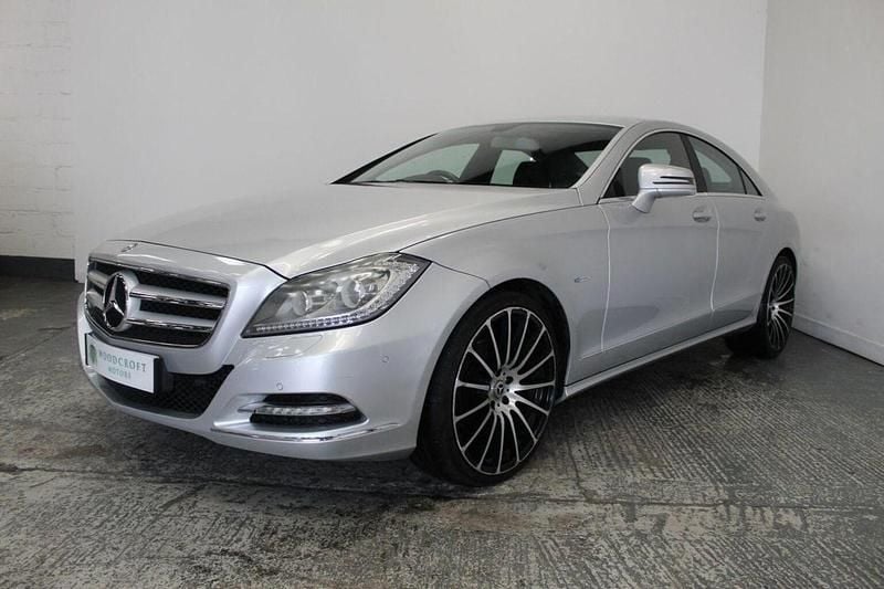 Begagnad Mercedes CLS350 2013 Silver Sportkupé