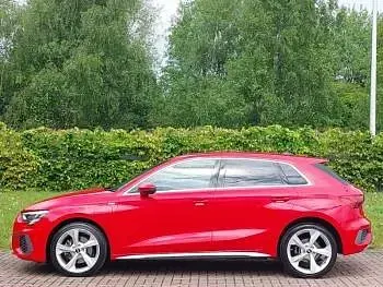 Used Audi A3 e-tron S-Line 204 HP (150 kW) 2022 Red Hatchback