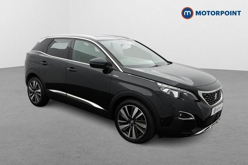Black Used 2020 Peugeot 3008 Premium SUV | £15,499 (Fair price) - Image 1/4