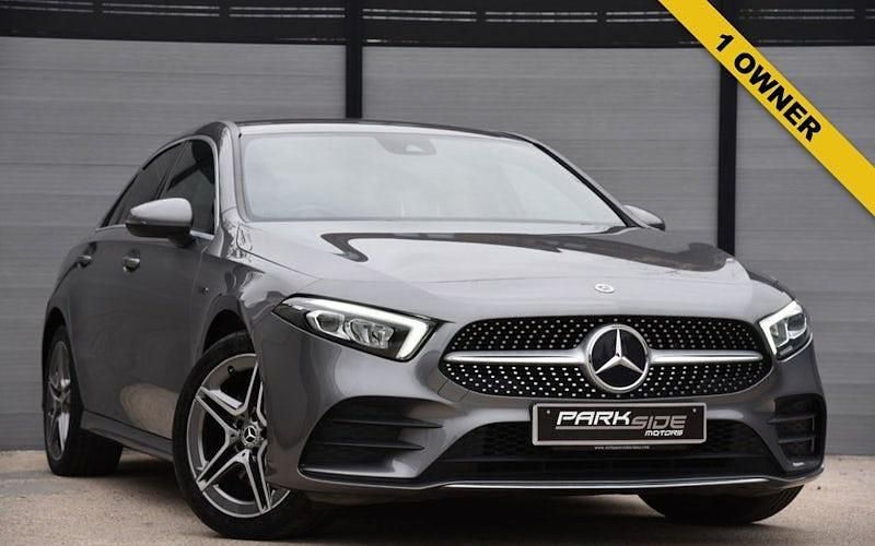 Grey Used 2021 Mercedes A250 AMG line Sedan | £14,495 (Good price) - Image 1/4