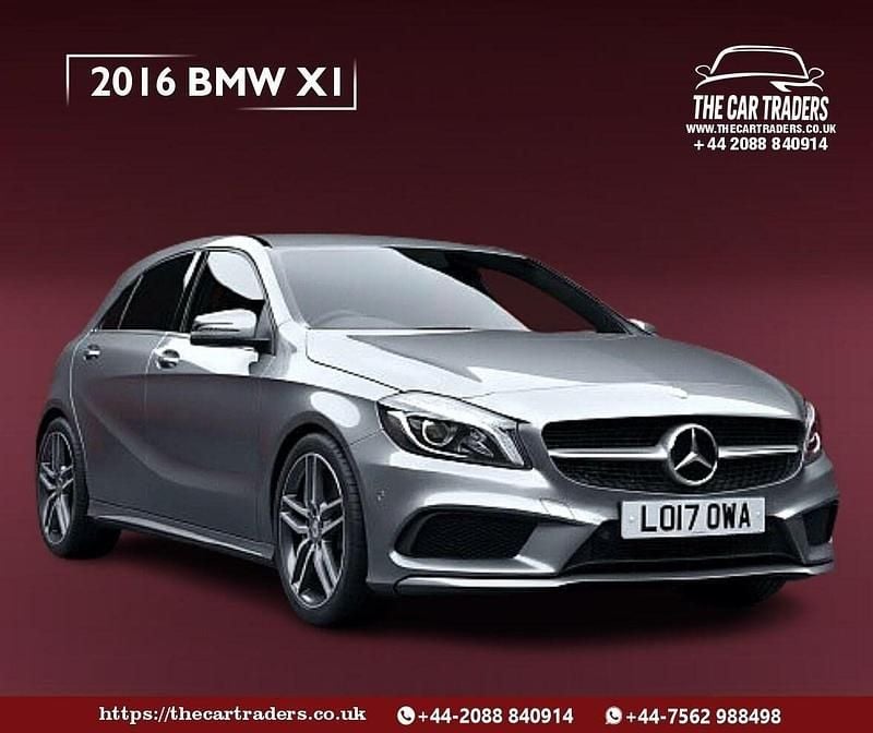 Grey Used 2017 Mercedes A200 AMG line Hatchback | £9,788 (Good price) - Image 1/4