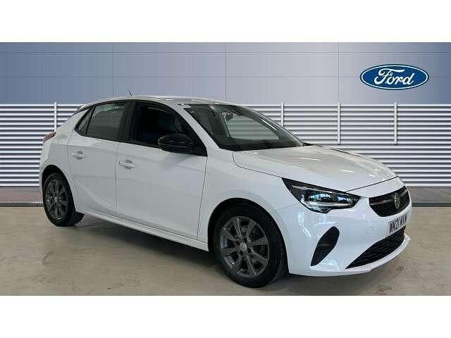 White Used 2021 Vauxhall Corsa Hatchback | £9,467 (Fair price) - Image 1/4