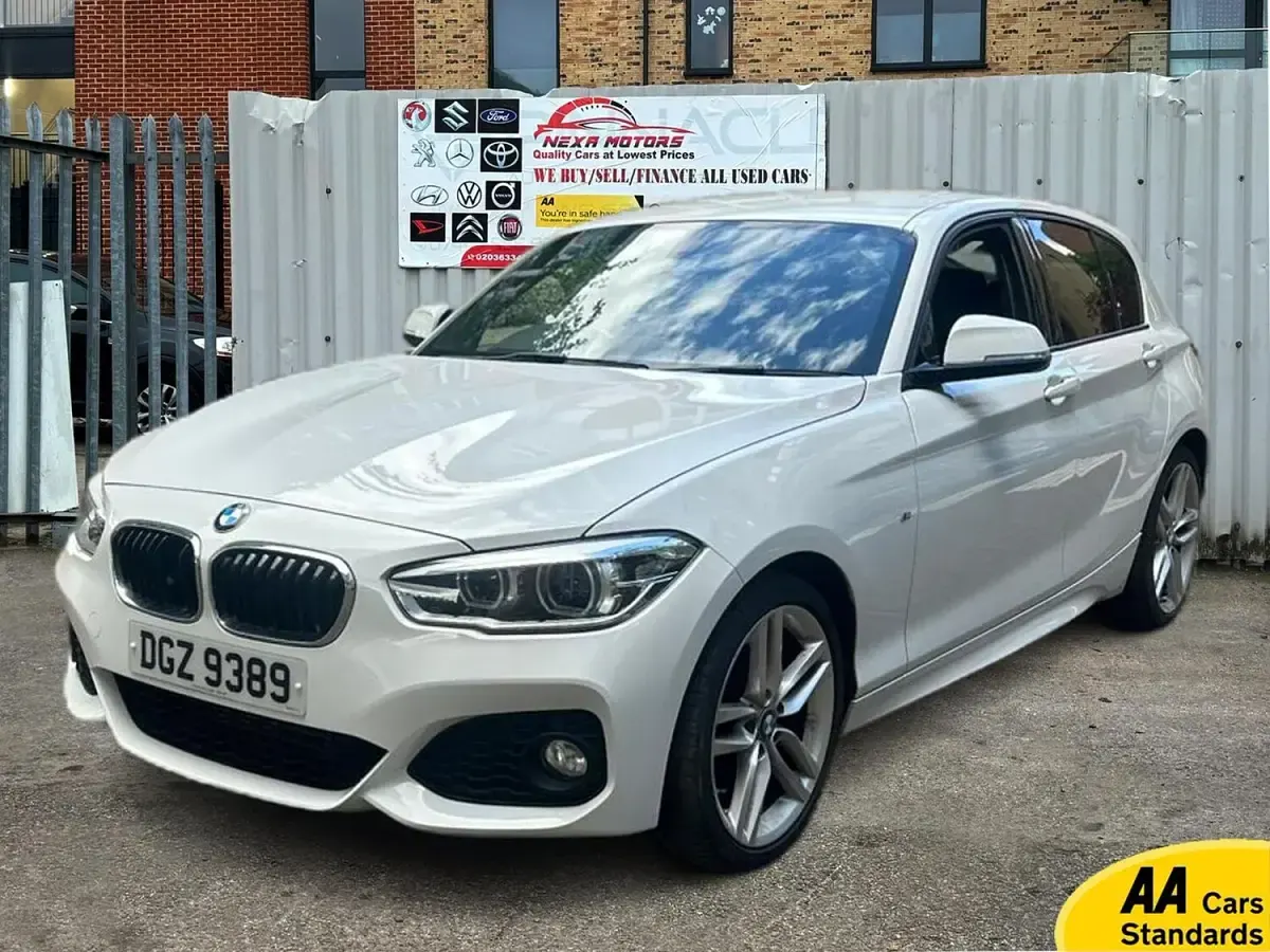 Used BMW 120 M Sport 177 HP (130 kW) 2016 White Hatchback