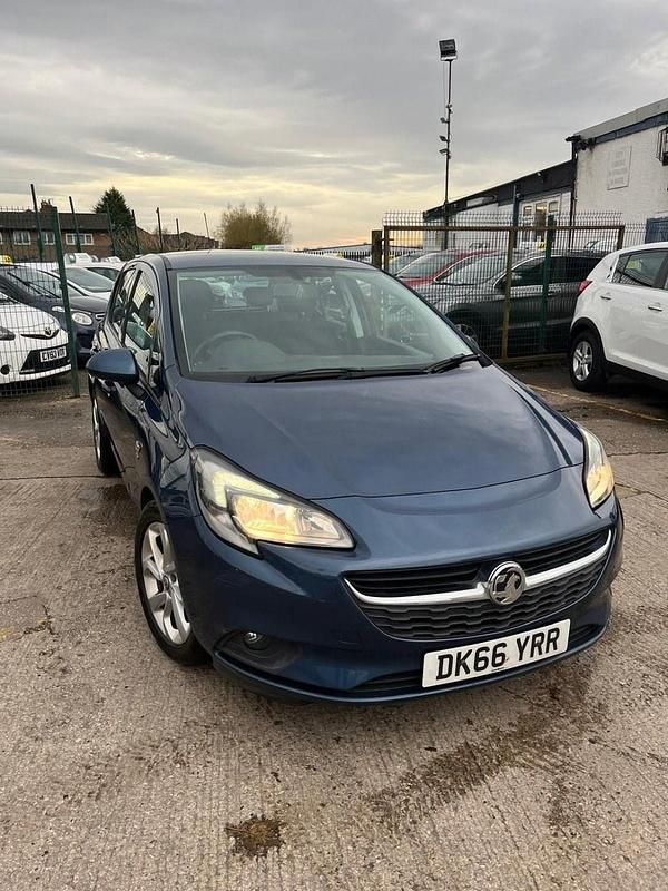 Used Vauxhall Corsa 75 HP (55 kW) 2016 Blue Hatchback