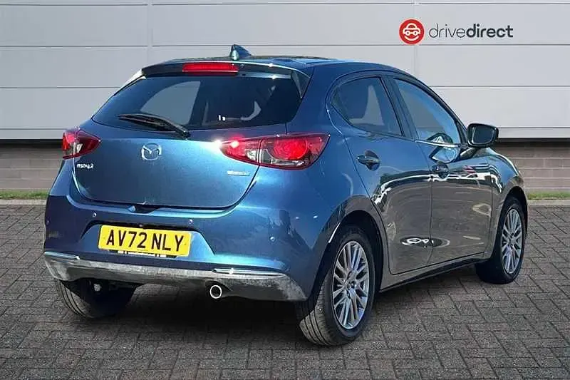 Used Mazda 2 Inclusive 2022 Blue Hatchback