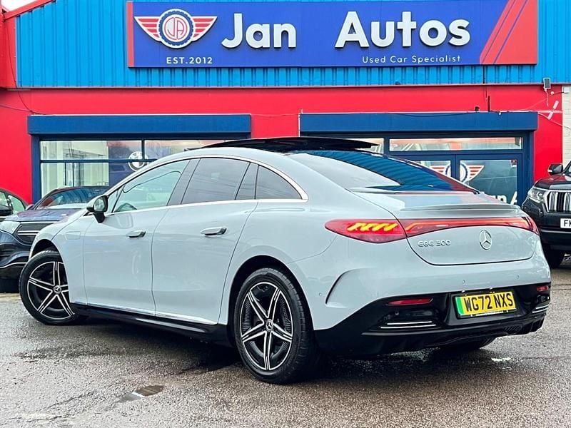 Used Mercedes EQE300 AMG line 180 kW (245 HP) 2022 Grey Sedan