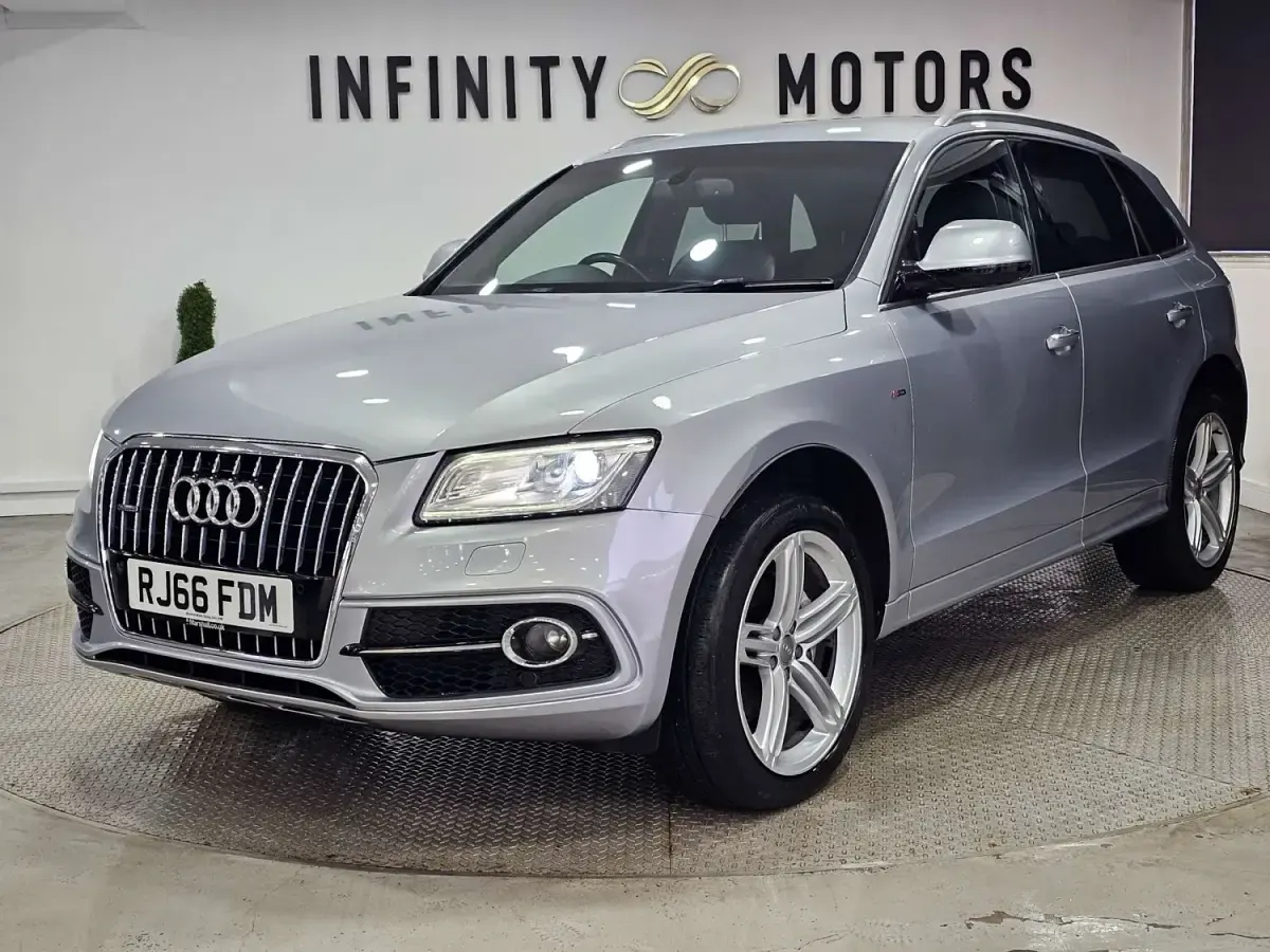 Second-hand Audi Q5 S-line plus 190 CP (139 kW) 2016 Argintiu SUV