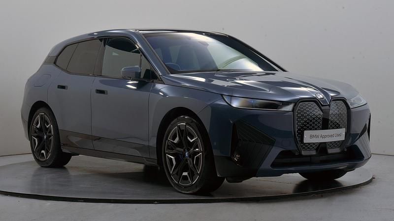 Grey Used 2024 BMW iX M Sport SUV | £46,995 (Expensive) - Image 1/4