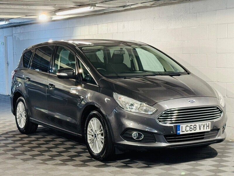 Grey Used 2019 Ford S-MAX Zetec MPV | £5,989 (Expensive) - Image 1/4