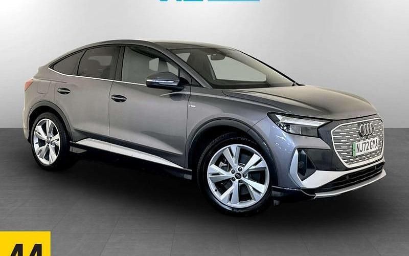 Used 2023 Audi Q4 Sportback e-tron S-Line SUV | £24,995 (Good price) - Image 1/3