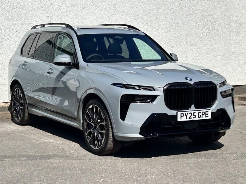 Grey Used 2025 BMW X7 M Sport SUV | £81,950 (Expensive) - Image 1/4