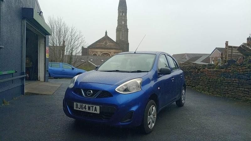Used Nissan Micra Visia 2014 Blue Hatchback