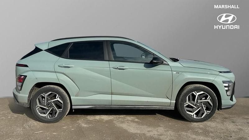New Hyundai Kona N Line 138 HP (101 kW) 2026 Merage green SUV