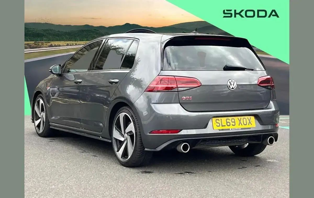 Used VW Golf VII GTI 245 HP (180 kW) 2019 Grey Hatchback