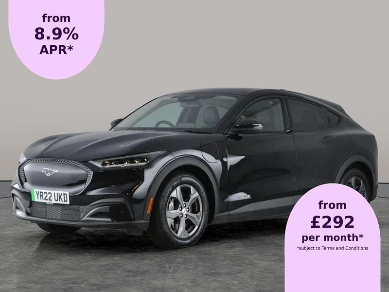 Black Used 2022 Ford Mustang Mach-E Standard Range SUV | £20,254 (Good price) - Image 1/2