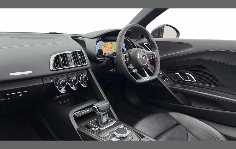 Used Audi R8 Spyder Advanced 532 HP (391 kW) 2017 Green Cabriolet