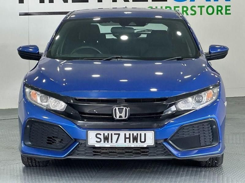 Used Honda Civic SE 129 HP (94 kW) 2017 Blue Hatchback