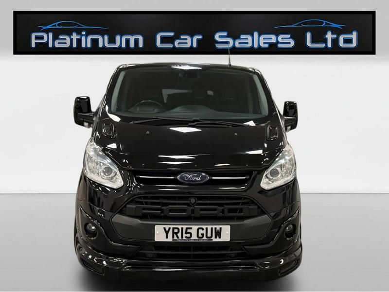 Used Ford Tourneo Custom Sport 125 HP (91 kW) 2015 Black Van