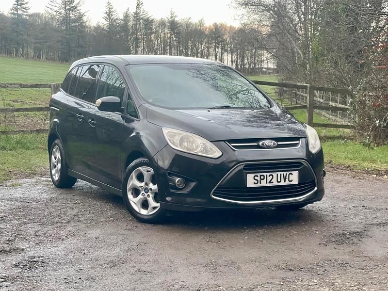 Black Used 2012 Ford Grand C-Max Zetec MPV | £2,499 (Fair price) - Image 1/4