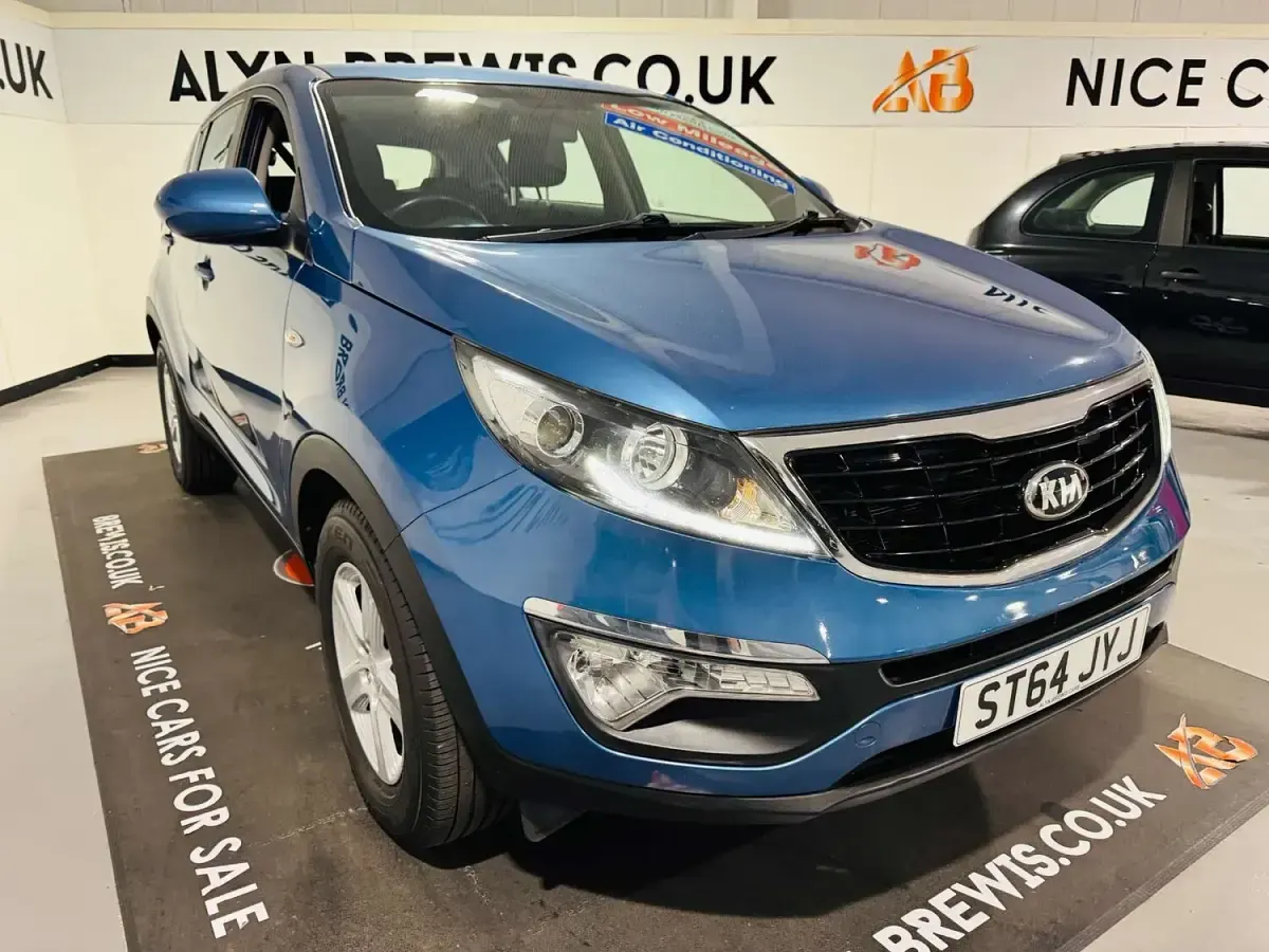 Used Kia Sportage 135 HP (99 kW) 2014 Blue SUV
