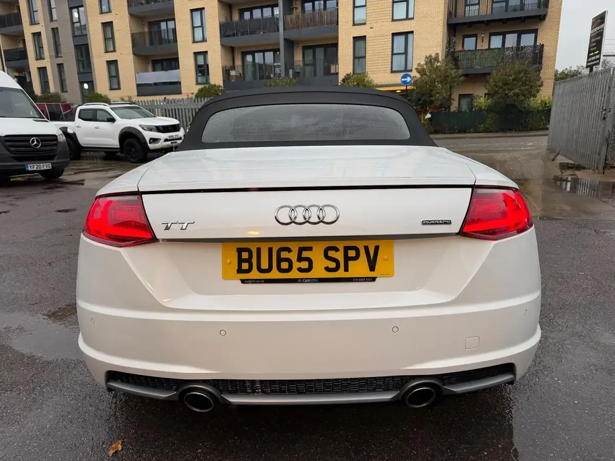 Used Audi TT Roadster S-Line 2015 White Cabriolet