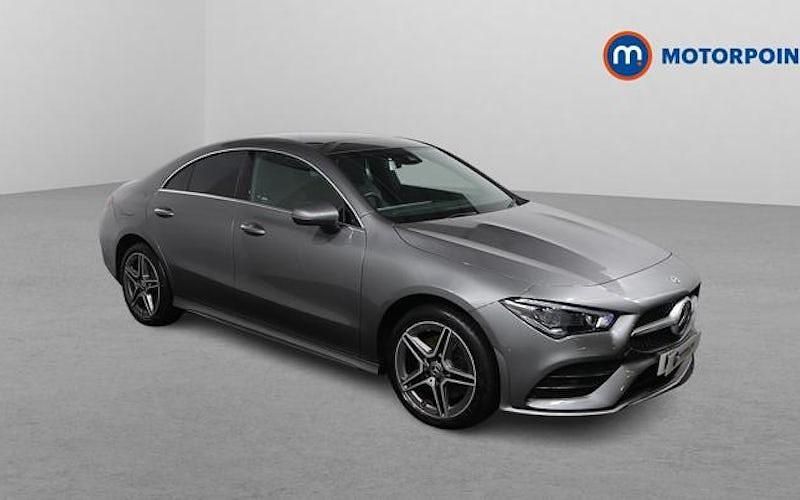 Used Mercedes CLA250e AMG Line Premium Plus 218 HP (160 kW) 2021 Grey Sedan