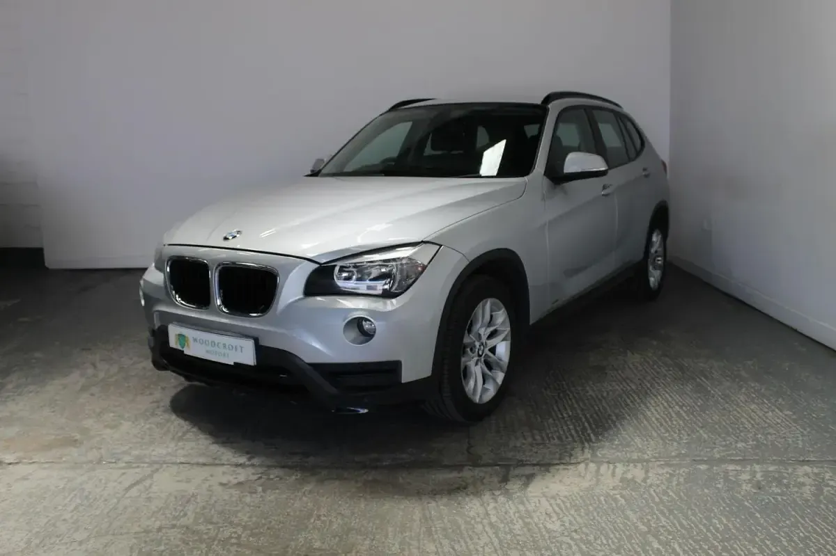 Used BMW X1 Sport Line 184 HP (135 kW) 2014 Silver SUV