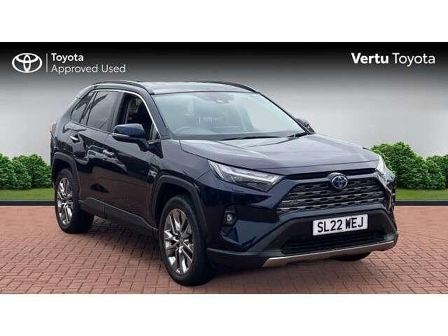 Blue Used 2022 Toyota RAV4 Hybrid SUV | £28,132 (Fair price) - Image 1/4
