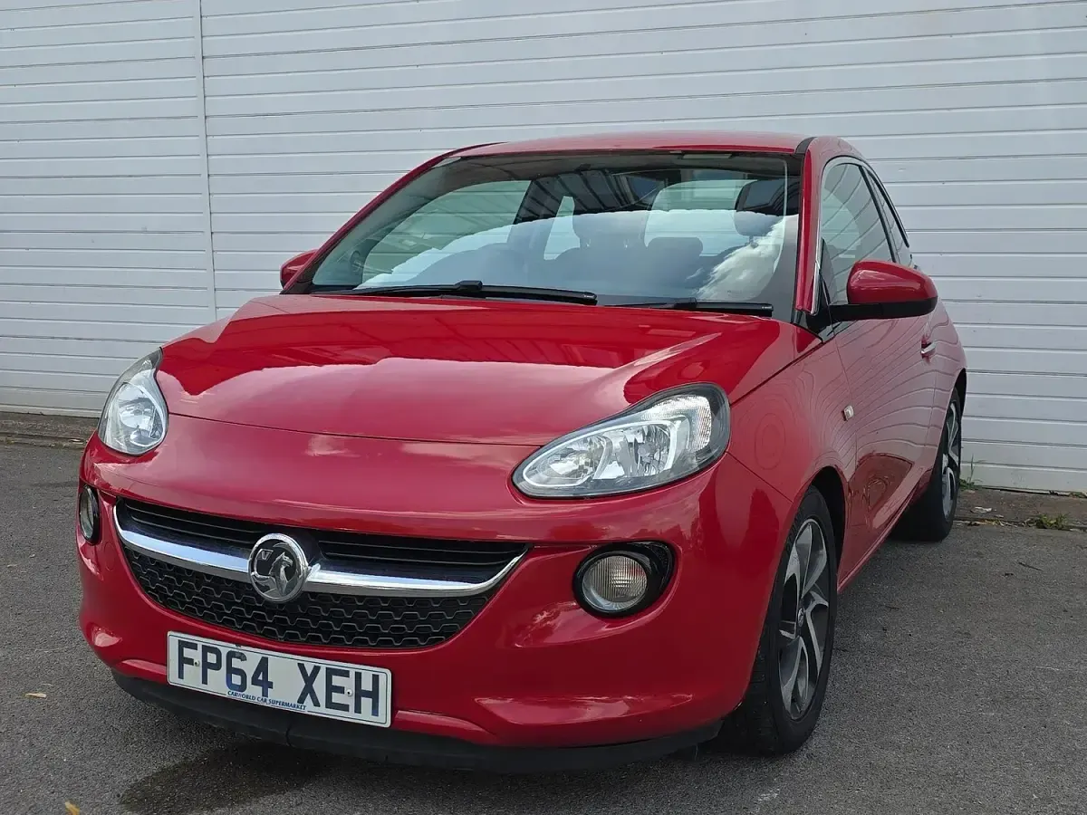 Used Vauxhall Adam Jam 70 HP (51 kW) 2014 Red Hatchback