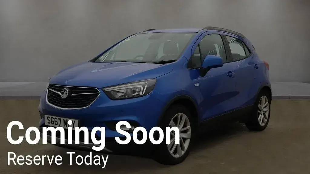 Used Vauxhall Mokka X Design Edition 140 HP (102 kW) 2017 Blue SUV