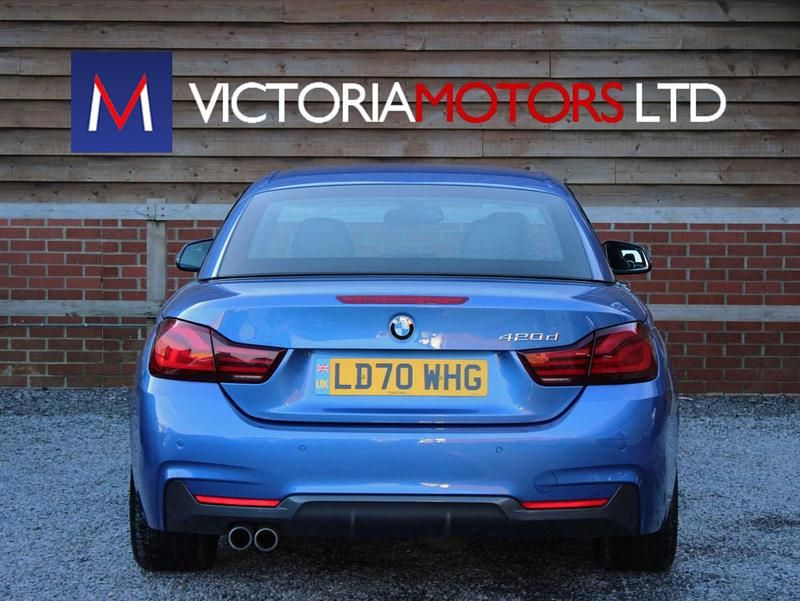Used BMW 420 M Sport 2020 Blue Cabriolet