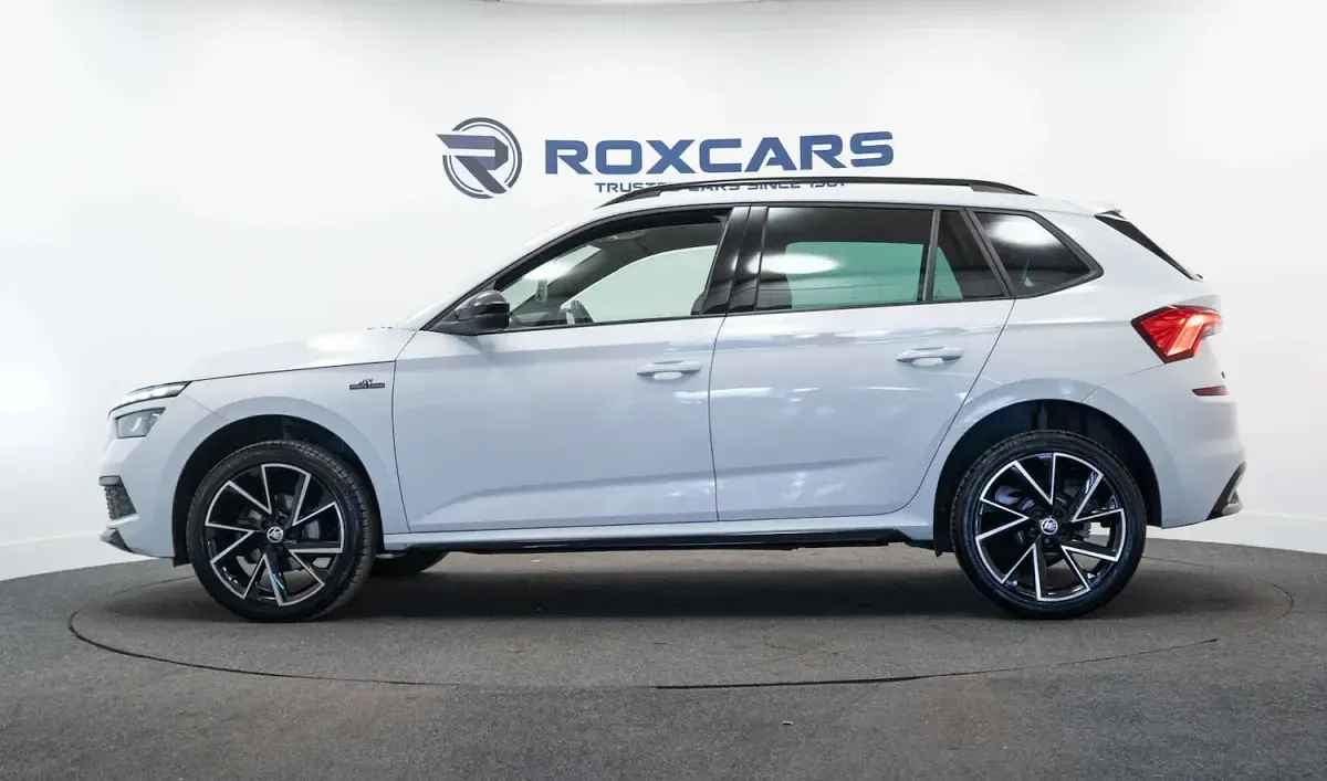 Used Skoda Kamiq Monte Carlo 110 HP (80 kW) 2023 White SUV