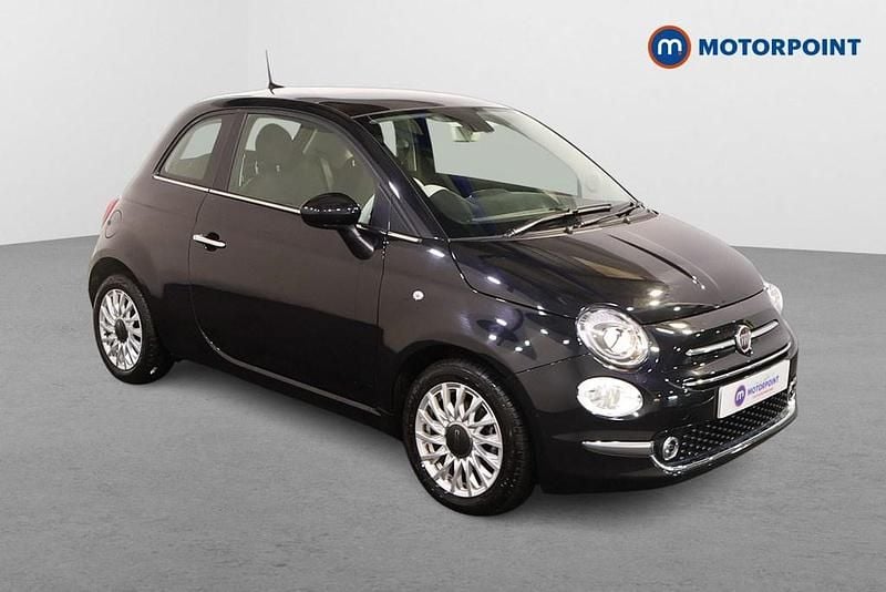 Black Used 2023 Fiat 500 Hatchback | £9,599 (Fair price) - Image 1/4