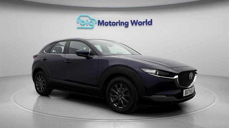 Blue Used 2021 Mazda CX-30 SUV | £12,700 (Good price) - Image 1/4