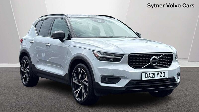 Silver Used 2021 Volvo XC40 R-Design Pro SUV | £28,500 (Fair price) - Image 1/4
