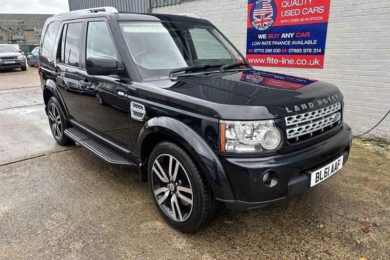 Black Used 2012 Land Rover Discovery 4 HSE SUV | £8,595 (Super price) - Image 1/1