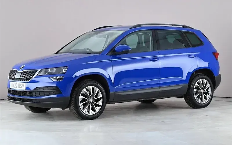 Used Skoda Karoq SE Drive 150 HP (110 kW) 2021 Blue SUV