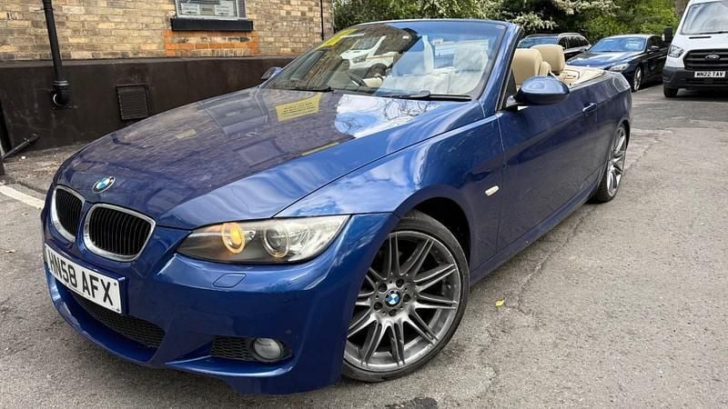 Blue Used 2008 BMW 320 Cabriolet M Sport Cabriolet | £4,799 (Fair price) - Image 1/4
