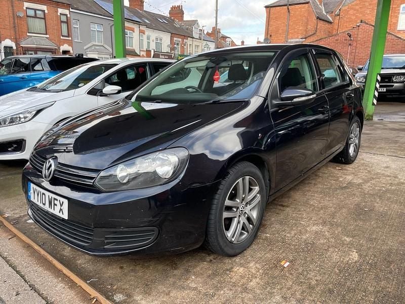 Black Used 2010 VW Golf VI SE Hatchback | £1,995 (Good price) - Image 1/4