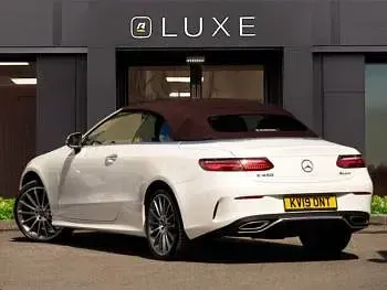 Used Mercedes E450 AMG Line Premium Plus 367 HP (269 kW) 2019 White Cabriolet