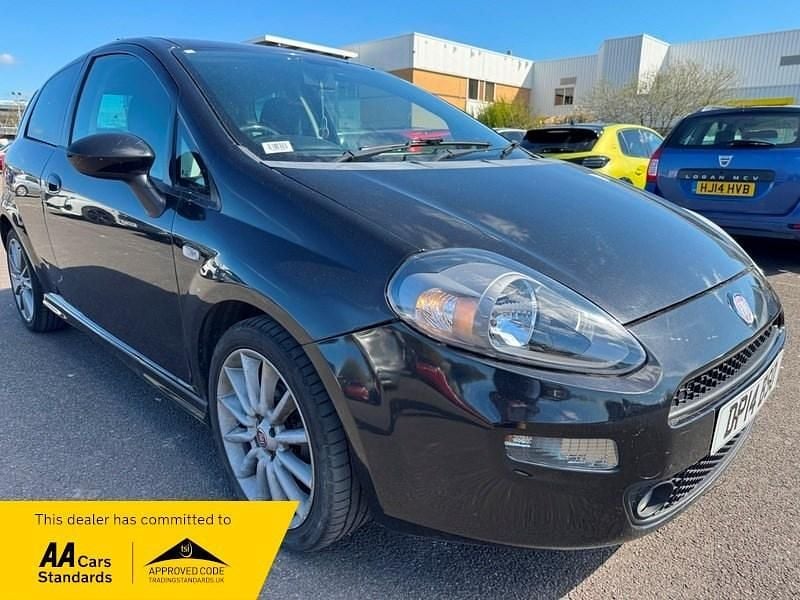 Used Fiat Punto 77 HP (56 kW) 2014 Black Hatchback